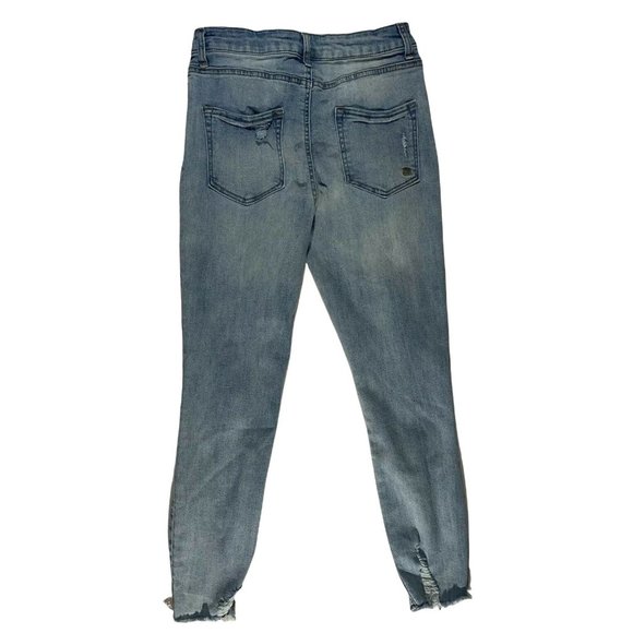 indigo rein blue jeans womens size 9 waste 28. - Picture 4 of 6